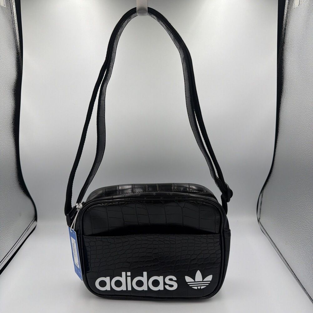 Adidas Originals airliner tote shoulder Bag Black EV7581